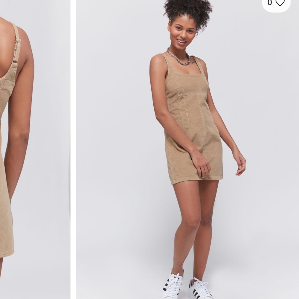 BDG Structured Scoop Mini Dress - Picture 4 of 5